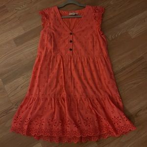Springy Coral Dress